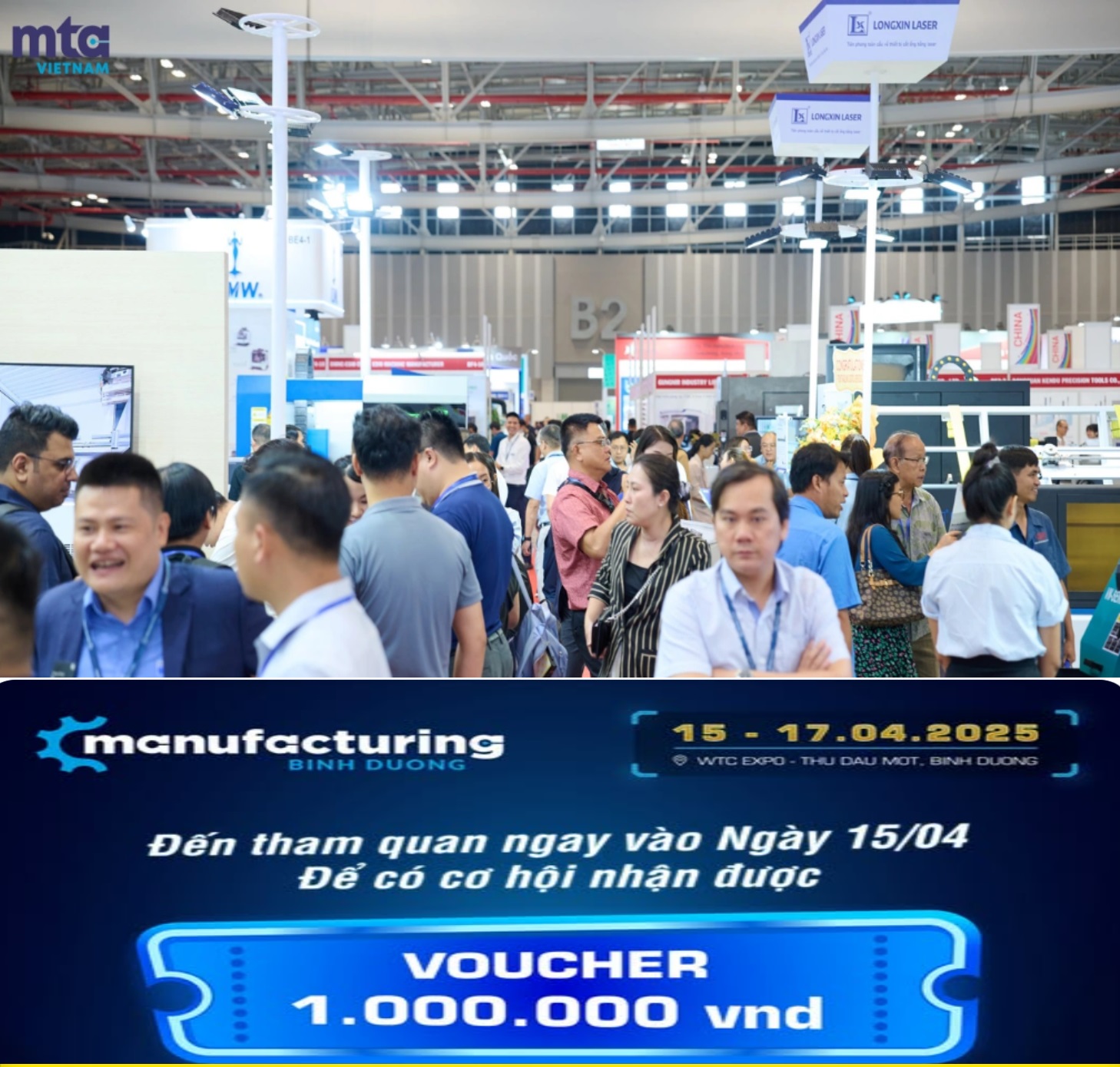 Khai mạc Triển lãm & Hội thảo QT về Cơ khí Chính xác và Sản xuất Chế tạo lần thứ 21